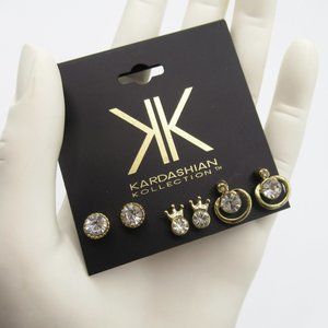 Kardashian Kollection - Set of 3 Earrings